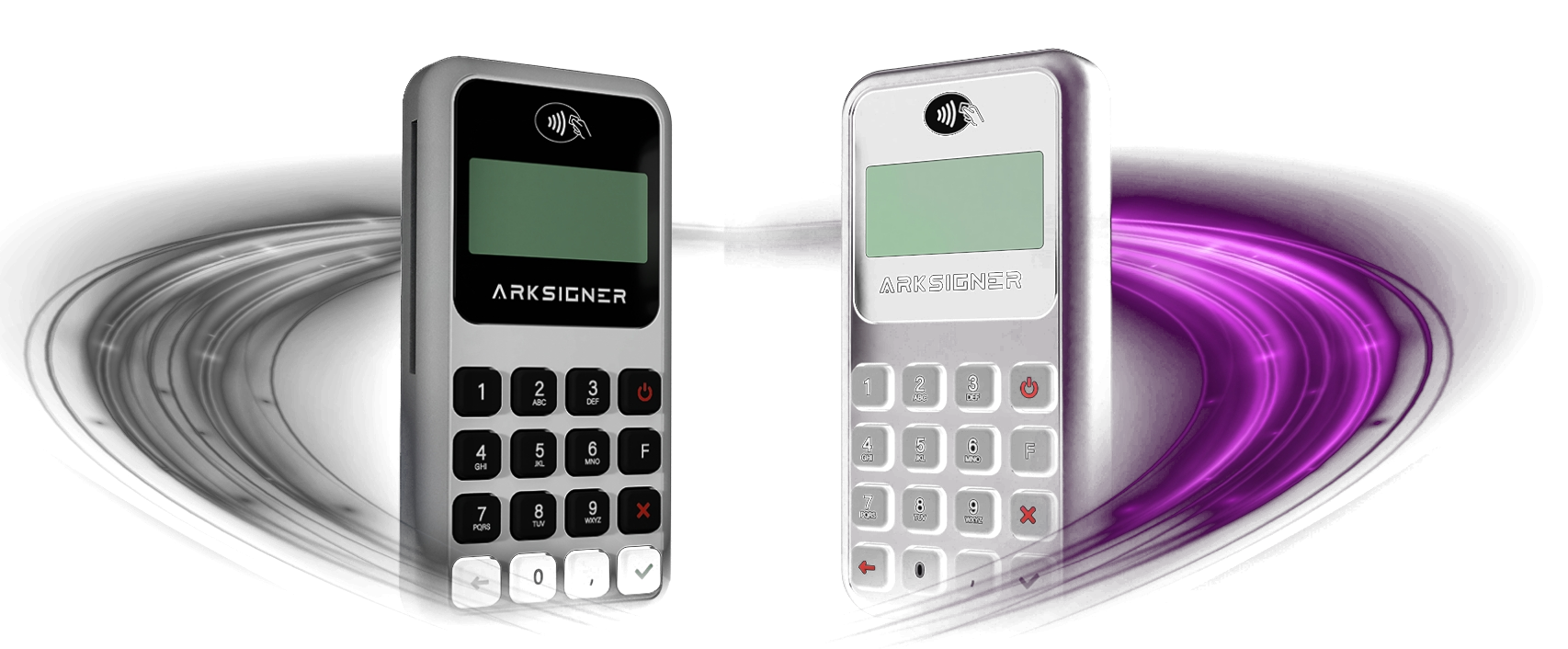 C2S CCR 0202 akıllı kimlik kart okuyucu ve mobil cihaz görünümü